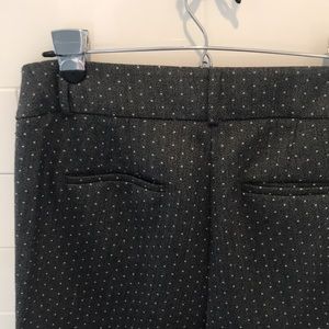 LOFT Julie Skinny grey dress pants. Size 8.